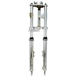 Fourche chromée Peugeot 103 SP - SPX - RCX • Motorkit