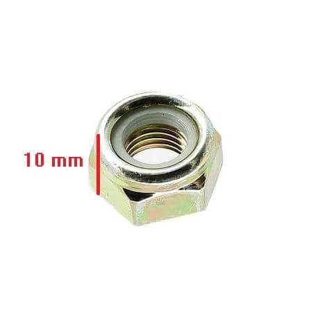 Ecrou auto-bloquant M10 pas 1.25