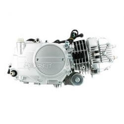 Moteur YX 125cc silver démarreur électrique silver • Motorkit