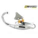 Pot d'échappement Doppler S3R chromé Booster Bws Stunt Slider Next G - homologué | Motorkit