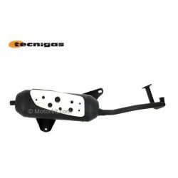 Pot d'échappement Silent pro GY6 Euro 4 50cc (pour sonde Lambda) • Motorkit