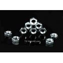 Jeu de 10 écrous M8 pour clef de 12 | Motorkit