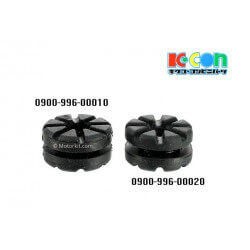 Silentbloc de fixation M6 universel Kitaco - 2 épaisseurs différentes • Motorkit