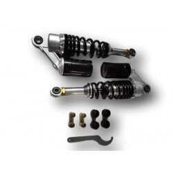 Amortisseurs à gaz réglables 285mm Noir • Motorkit