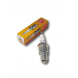 Spark plug NGK B8ES long thread for 2 stroke engines • Motorkit