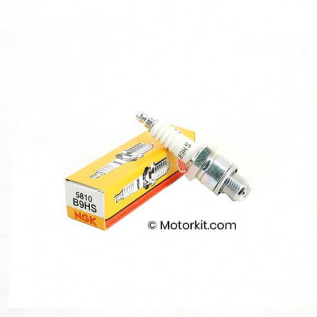 Bougie NGK B9HS court culot pour moteur 2 Temps