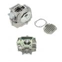 culasse complete 125 YX et Lifan avec soupapes 27 et 23mm | Motorkit