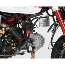 Radiateur d'huile 3 étages Kitaco pour Honda Monkey 125cc JB02 • Motorkit
