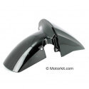 Garde boue avant noir Peugeot Kisbee 2T et 4T - 50 et 125cc | Motorkit