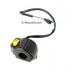 Commodo - commutateur Peugeot Speedfight 3 - Kisbee - Vivacity 3 droit sans phare • Motorkit