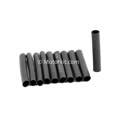 Pack de 10 tubes de gaines thermorétractables 5mm