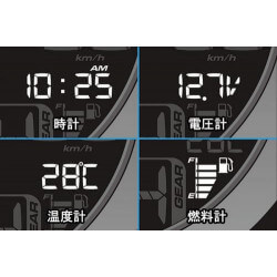 Compte tours et compteur Takegawa Super Multi DN Honda Monkey 125 JB02