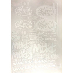 stickers MTKT zwart en wit  • Motorkit