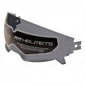 Visière - écran pour casque MT Streetfighter - fumée | Motorkit