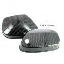 Caches latéraux Honda CUB Carbone look | Motorkit