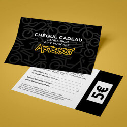 Chèque cadeau 5€ • Motorkit
