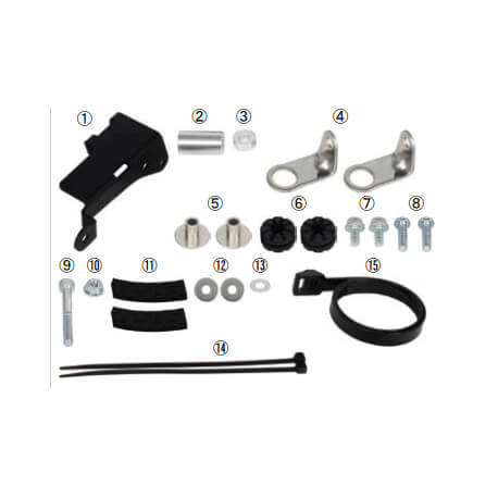 Support radiateur Monkey 125cc Takegawa 