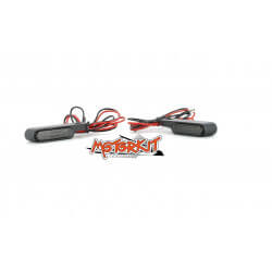 Turns signal led black smoked Norris • Motorkit