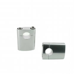 pontets de guidon plat aluminium 50mm • Motorkit