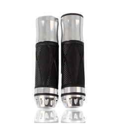 Kepspeed CNC aluminum handle grips with integrated handlebar ends • Motorkit