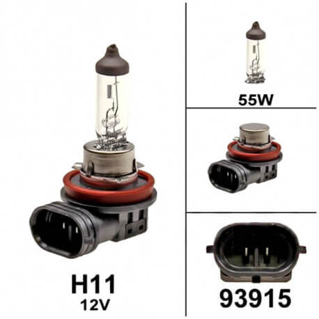 H11 55w halogen bulb