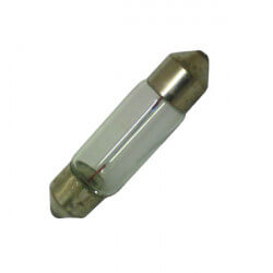 6V3W tube bulb - 8x31 • Motorkit