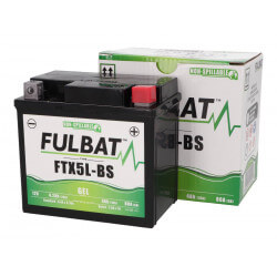 Batterie Fullbat FTX5L-BS • Motorkit