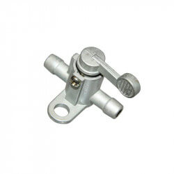 Universal fuel tap between hoses with support • Motorkit