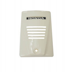 Plaque phare fourche avant Camino Blanc cassé • Motorkit