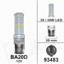 BA20D LED lamp 12 volt 10W LED | Motorkit