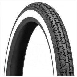 19 x 2.25 white sidewall tire • Motorkit