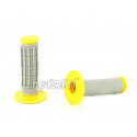 Handle grips set yellow-grey | Motorkit