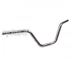 Chrome handlebar Peugeot 103 - MBK51 - Camino - Puch Maxi 15cm • Motorkit