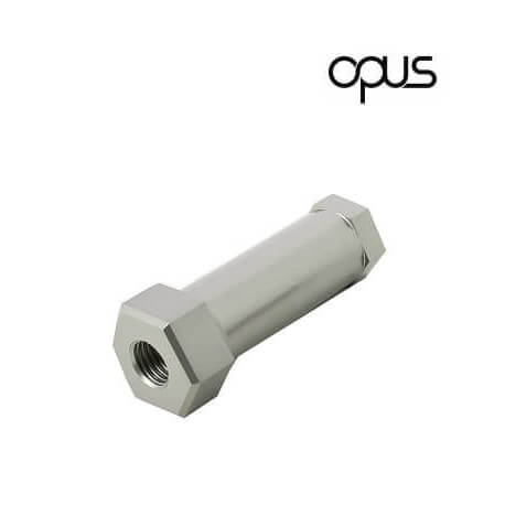 Ecrou fixation supérieur de pot d'échappement Dax - Skyteam - TNT City - alumium. By Opus