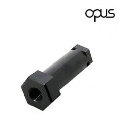 Ecrou fixation supérieur de pot d'échappement Dax - Skyteam - TNT City - alumium noir. By Opu • Motorkit