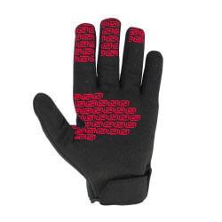 Gants Osone noir-rouge tactiles homologués • Motorkit