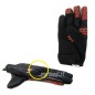 Osone black-red touchscreen gloves approved