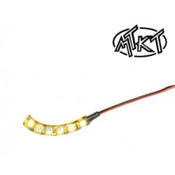 Led strip 80° 6 led blanches • Motorkit