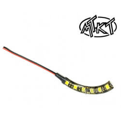 Led strip 80° 6 led blanches