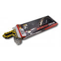Chaine renforcée Jaune / chrome 420 x 130 maillons | Motorkit