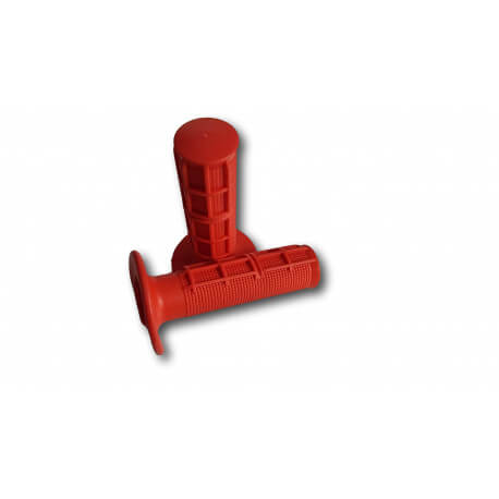 Handle grips set red