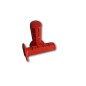 Handle grips set red