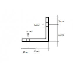 Winker bracket stainless brush • Motorkit
