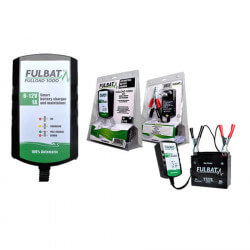 Chargeur de batterie Fulbat Fulload1000 6v - 12v  • Motorkit