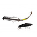 Pot d'échappement Tecnigas Kymco Agility City 125i - 150i Euro4 (avec jantes 16"). Homologué CEE | Motorkit