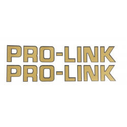 Gouden Pro-Link-stickers  • Motorkit