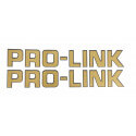 Gouden Pro-Link-stickers  | Motorkit