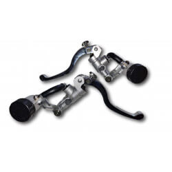 Pair of universal double hydraulic radial clutch - brake levers  • Motorkit