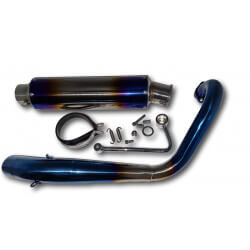 Dax down swept color effect exhaust • Motorkit