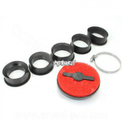 Filtre à air Marchald Power-Filter de 46 à 62 mm   • Motorkit